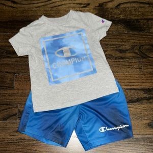 Champion Short and T Shirt Set